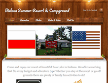 Tablet Screenshot of bielavaresortandcampground.com